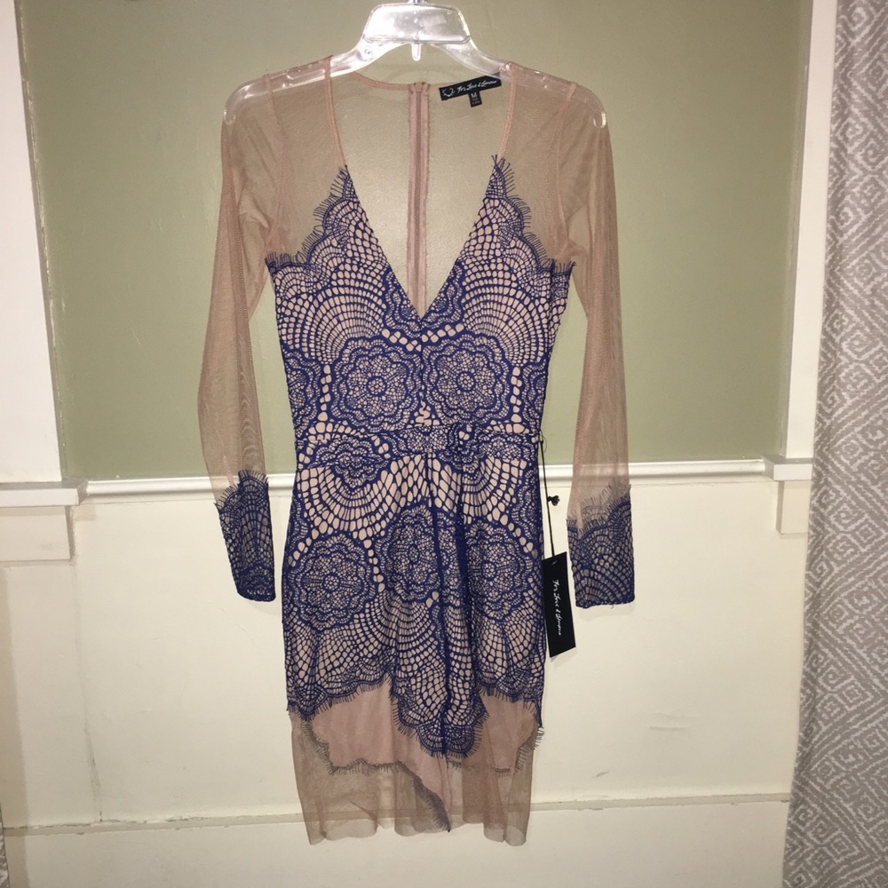NWT For Love And Lemons Antigua Mini Dress Medium
